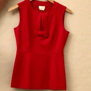 Kate Spade Sleeveless Bow Top
